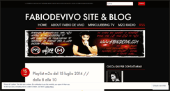 Desktop Screenshot of fabiodevivo.com